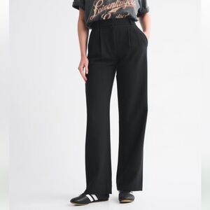 A&F Sloane Tailored Wide Leg Pant